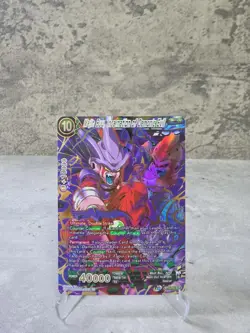 Dragon Ball Super Card Majin Buu Secret Rare Foil Battle 40000 BT12-153 SCR - Image 1