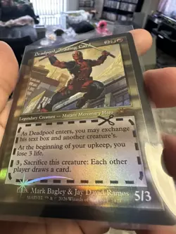 Deadpool, Trading Card (7127) - FOIL - Secret Lair Chase Rare NM MTG - Image 2