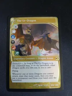 MTG English The Ur-Dragon (003) (Future Sight) NM Foil Secret Lair - Image 1
