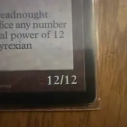 Wizards Magic Phyrexian Dreadnought Mirage Rare Artifact Creature 12/12 1996 Ve… - Image 5