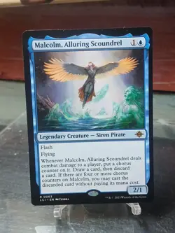 Malcolm, Alluring Scoundrel The Lost Caverns of Ixalan Regular - Image 1