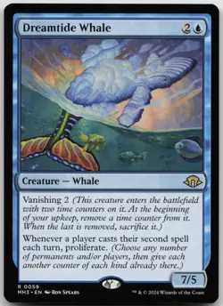 Dreamtide Whale Modern Horizons 3 59 NM R - Image 1