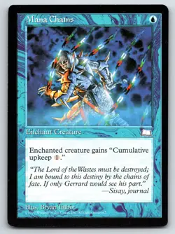 MTG Mana Chains Normal C Weatherlight (WTH) NM Magic - Image 1