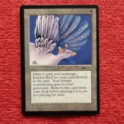 Magic: The Gathering Jeweled Bird Mono Artifact Arabian Nights Amy Weber - Image 1