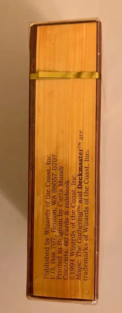 1994 Magic The Gathering Revised Edition-Deck - SEALED - EXCELLENT CONDITION - Image 4