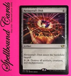 MTG EN x1 Nevinyrral's Disk (#257/337) Commander 2014 (C14) NM+ [244210] - Image 1