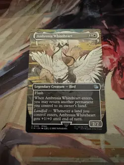 Ambrosia Whiteheart (Borderless) 325 FINAL FANTASY Magic: The Gathering NM - Image 1