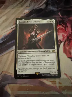 Beatrix, Loyal General 554 Rare FINAL FANTASY Magic: The Gathering Near Mint - Image 1