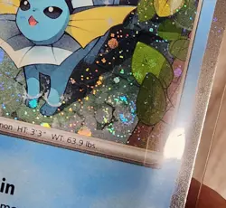 🌀 SWIRL 🌀 Vaporeon 168 Promo - Pokemon TCG Card - Scarlet & Violet See Photos - Image 2