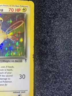 Pokemon Dark Raichu Legendary Collection Holo Card 7/110 MP - Image 2