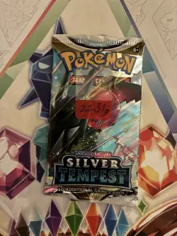 Very Heavy! 22.31g Pokemon Sealed Silver Tempest Booster Pack - Image 2