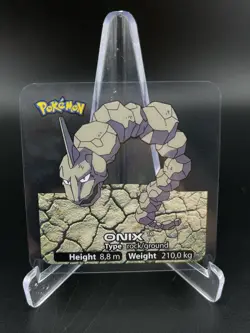 Onix 95 Pokemon Lamincards 2006 Edibas English Nintendo - Image 1