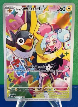 Pokemon TCG Iono's Wattrel 231/217 - Ascended Heroes Illustration Rare - NM - Image 1