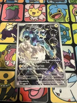 Thundurus SVP 209 Pokemon Center Exclusive ETB Promo Light Play Pokemon TCG - Image 1