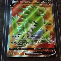 Pokemon Tyranitar V 154/163 Swsh05: Battle Styles Holo Ultra Rare English Card - Image 1