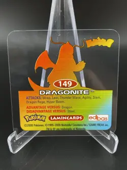 Dragonite 149 Pokemon Lamincards 2006 Edibas English Nintendo - Image 2