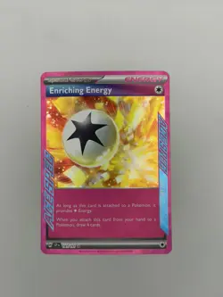 Pokemon TCG Surging Sparks Enriching Energy Ace Spec Rare 191/191 NM Fast Ship - Image 1