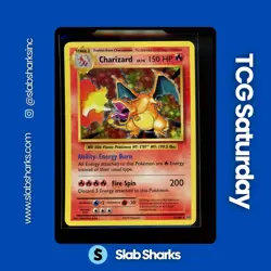 2016 POKEMON XY EVOLUTIONS #11/108 CHARIZARD HOLO RARE - Image 1