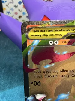 Pokemon Mega Charizard X EX #13 & Heatran VMAX Holo #13 Cards - lot of 2. - Image 4