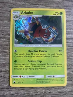 Pokemon - Ariados - Holo Rare - 6/168 - Celestial Storm - NM/M - Image 1