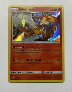 Infernape 23/156 Sm-Ultra Prism Holo | Near Mint | Pokemon | NM - Image 1