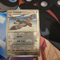 Unfezant 073/086 - Pokemon TCG - Scarlet & Violet Black Bolt (Masterball) - Image 1