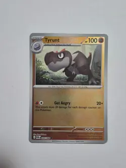 Tyrunt 044/088 Common Perfect Order Pokemon Reverse Holo Near Mint - Image 1