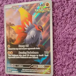 Pokemon Slither Wing 203/182 SV04: Paradox Rift Rare Holo 140 HP 2023 - Image 2