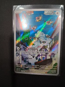 Pokemon TCG Chatot Card 181/162 SV05: Temporal Forces - Image 2