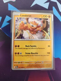 Pokemon Landorus 041/088 Perfect Order 2026 Non-Holo Deck Exclusive NM - Image 1