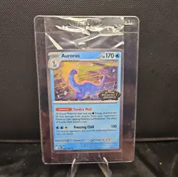 Aurorus 024/088 - Cosmo Holo Pokemon Perfect Order Stamped Promo SEALED - Image 1