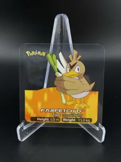 Farfetch’D 83 Pokemon Lamincards 2006 Edibas English Nintendo - Image 1
