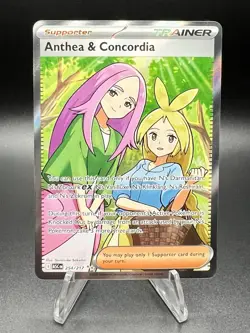 Pokemon TCG Anthea & Concordia 254/217 Full Art Ultra Rare Holo Ascended Heroes - Image 1
