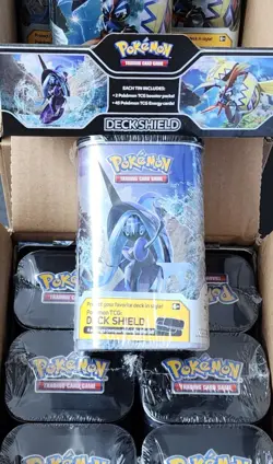 Pokemon TCG 2017 Sun & Moon Tapu Lele Box Elite Trainer Deck Shield Tin Booster - Image 2