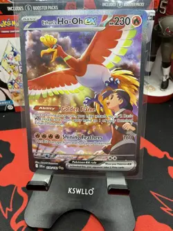 Ethan's Ho-Oh ex 230/182 Sv10: Destined Rivals Holo PACK FRESH Pokemon - Image 1