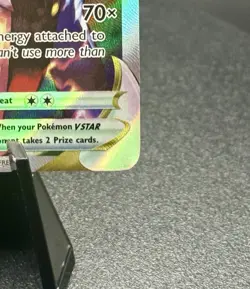 Lucario VSTAR 291 Black Star Promo Full Art Pokemon Card NM - Image 5