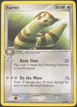 Furret 33/92 Legend Maker Regular - Pokemon Card - Image 1