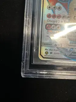 Pokemon BGS 10 BLACK LABEL Charizard GX Shiny Holo 2019 #SV49 Hidden Fates ENG - Image 2