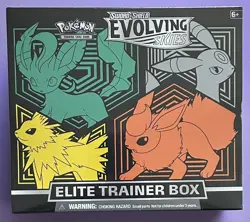 Pokemon TCG Evolving Skies ETB Factory Sealed Umbreon Flareon Jolteon Leafeon - Image 1