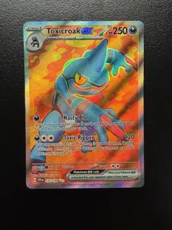 Pokemon TCG - Toxicroak ex - Scarlet & Violet Base Set 232/198 Ultra Rare - Image 1