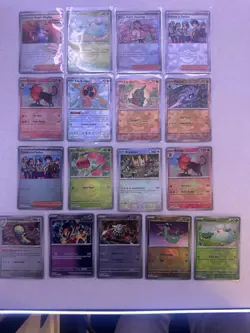 Pokemon Prismatic Evolutions Lot 3 Masterball & 14 Pokeball - Image 1