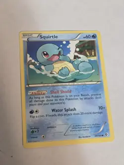 Squirtle #29/149 Common Boundaries Crossed Pokemon HP AA60 - Image 1