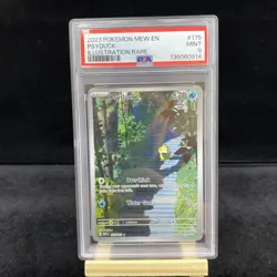 PSA 9 Mint Psyduck 175/165 Illustration Rare Pokemon Scarlet & Violet 151 - Image 1