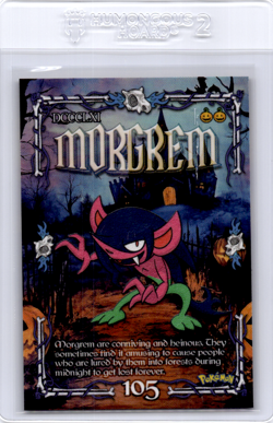 morgrem Peruvian Halloween Pokemon card - Image 1