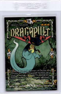 dragapult Peruvian Halloween Pokemon card - Image 1