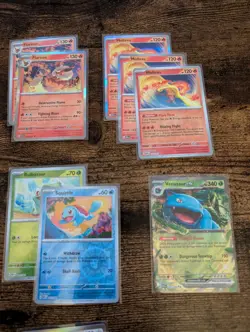 Pokemon Scarlet and Violet 151 Bulk Lot of 17 Cards Holo, Reverse Holos, Rare - Image 2