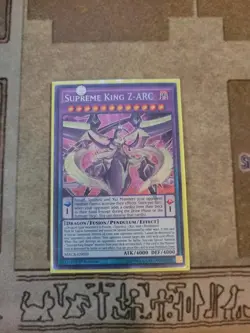YUGIOH SUPREME KING Z-ARC MACR-EN039 SECRET 1ST ED NM - Image 1