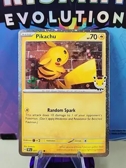 Pikachu 51/162 Stamped 2026 Pokemon Day 30th Anniversary Promo TCG - Image 1