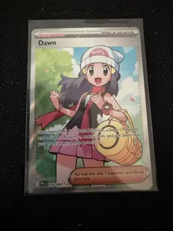 Pokemon Dawn Trainer Supporter 118/094 Phantasmal Flames Ultra Rare Holo - Image 1