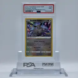 2023 Pokemon SWSH BSP Pokemon GO Premium Coll #230 Radiant Evee PSA 9 - Image 1